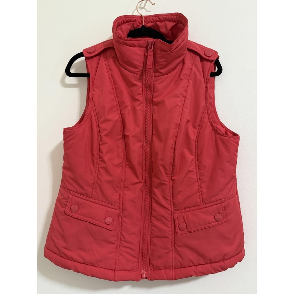 Liz & Co. Women's Pink Puffer‎ Vest